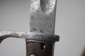 Багнет саперний 1898,1905 року. Бучер виробник Маузер