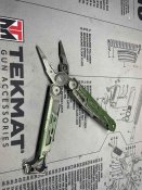 Мультитул Leatherman® (США) Signal Ranger Green на 19 інструментів з нержавіючої сталі, нейлоновий чохол.