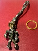 Намистина (бусина) "Nazi Scull Gold" з паракордовою людиною