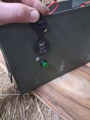 Power bank (павербанк) 12V 40 Ah для військових у металевому коробі