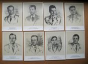 Герои космоса = набір листівок 1977 р.. = 38 шт.