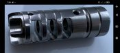 ДТК Dragon 7.62, 6,5 різьба 5/8x24 нержавійка копія ЧПУ