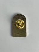Металевий значок-пін на рюкзак Memento Mori, колір: чорний, арт: 41870
