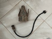 Кабель и большой разъем с ракетной части