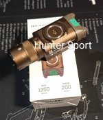 Фонарь подствольный Olight Baldr Pro R Fde/Bronze, с зелёным ЛЦУ. Оригинал
