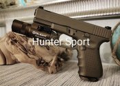 Фонарь подствольный Olight Baldr Pro R Fde/Bronze, с зелёным ЛЦУ. Оригинал