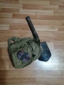 Лопатка, однолямочний рюкзак +Есмарх