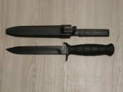 Тактический армейский штык Нож MHF Glock FM78(Реплика) Extrema Ratio 29см Black,ножны