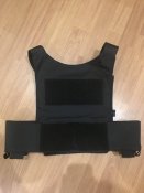 Низькопрофільна плитоноска M-TAC Black medium