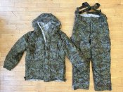 двухсторонний костюм куртка + штаны - пограничная служба рф (ФСБ) емр - размер 52-5