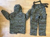 двухсторонний костюм куртка + штаны - пограничная служба рф (ФСБ) емр - размер 52-5