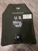 Одна Бронеплита ESAPI XLarge США (6 клас захисту)