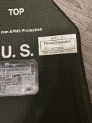 Одна Бронеплита ESAPI XLarge США (6 клас захисту)