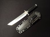 Мисливський тактичний ніж танто Cold Steel з кресалом та ліхтариком