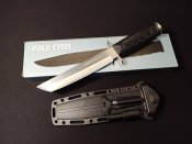 Мисливський тактичний ніж танто Cold Steel з кресалом та ліхтариком