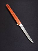 Складний ніж Flipper M390 на підшипниках з чохлом