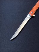 Складний ніж Flipper M390 на підшипниках з чохлом