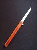 Складний ніж Flipper M390 на підшипниках з чохлом