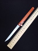 Складний ніж Flipper M390 на підшипниках з чохлом