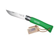 Ніж складаний Opinel №7 Trekking зелений 18 см сталь Sandvik 12C27 Франція