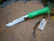 Ніж складаний Opinel №7 Trekking зелений 18 см сталь Sandvik 12C27 Франція