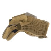 Нові тактичні рукавиці Mechanix Wear M-Pact Partial Finger Coyote. Розмір Medium.