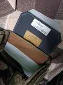 Дві бронеплити Highcom 4sas7 (сталь, США) - 10x12 дюймів