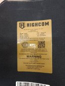 Дві бронеплити Highcom 4sas7 (сталь, США) - 10x12 дюймів