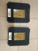 Дві бронеплити Highcom 4sas7 (сталь, США) - 10x12 дюймів