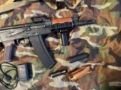 Стальний страйкбольний привід Акс74у E&L