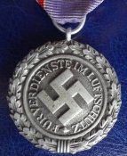 Медаль "За охрану воздушного пространства" 2-го класса.