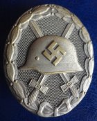 Знак "За ранение 1939" в серебре. Клеймо "11".