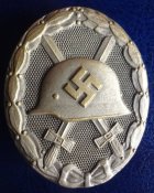 Знак "За ранение 1939" в серебре. Клеймо "11".