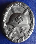 Знак "За ранение 1939" в чёрном. Клеймо L/53.