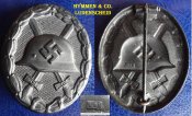 Знак "За ранение 1939" в чёрном. Клеймо L/53.