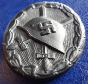Знак "За ранение 1939" в чёрном. Клеймо L/53.