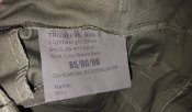 Штани армії Британії trousers mens lightweight olive 85/ 80 /96 2