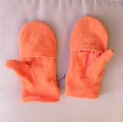 Перчатки для охоты без пальцев флисовые.