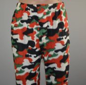 Тёплые флисовые штаны, поддёвка Camo (L)