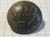 Большая пуговица 22. РИА. Крымская война.