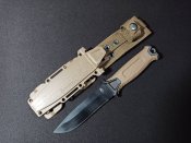 Ніж тактичний GERBER койот. Кріплення на руку, ногу, пояс, моллі