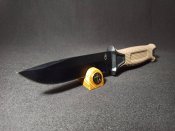 Ніж тактичний GERBER койот. Кріплення на руку, ногу, пояс, моллі