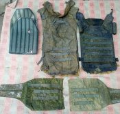Деталі бронежилету 6Б45