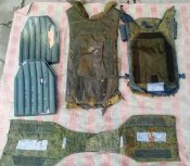 Деталі бронежилету 6Б45
