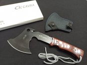 Сокира туристична похідна CAVRA цільнометалева з чохлом