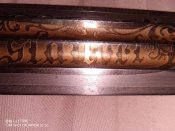 Шведская Пехотная офицерская сабля обр. 1899 г.