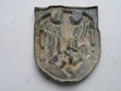 Знак на пробковый шлем Германия