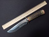 Ніж мисливський «Самотній Вовк» 24,5см з чохлом