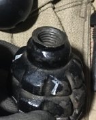 Учебные Ф-1 и РГД-5 с трёхсекционным подсумком на ВОВ