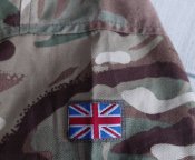 Китель Shirt Barrack MTP 170/88, мультикам, б/у, армия ВС Великобритания